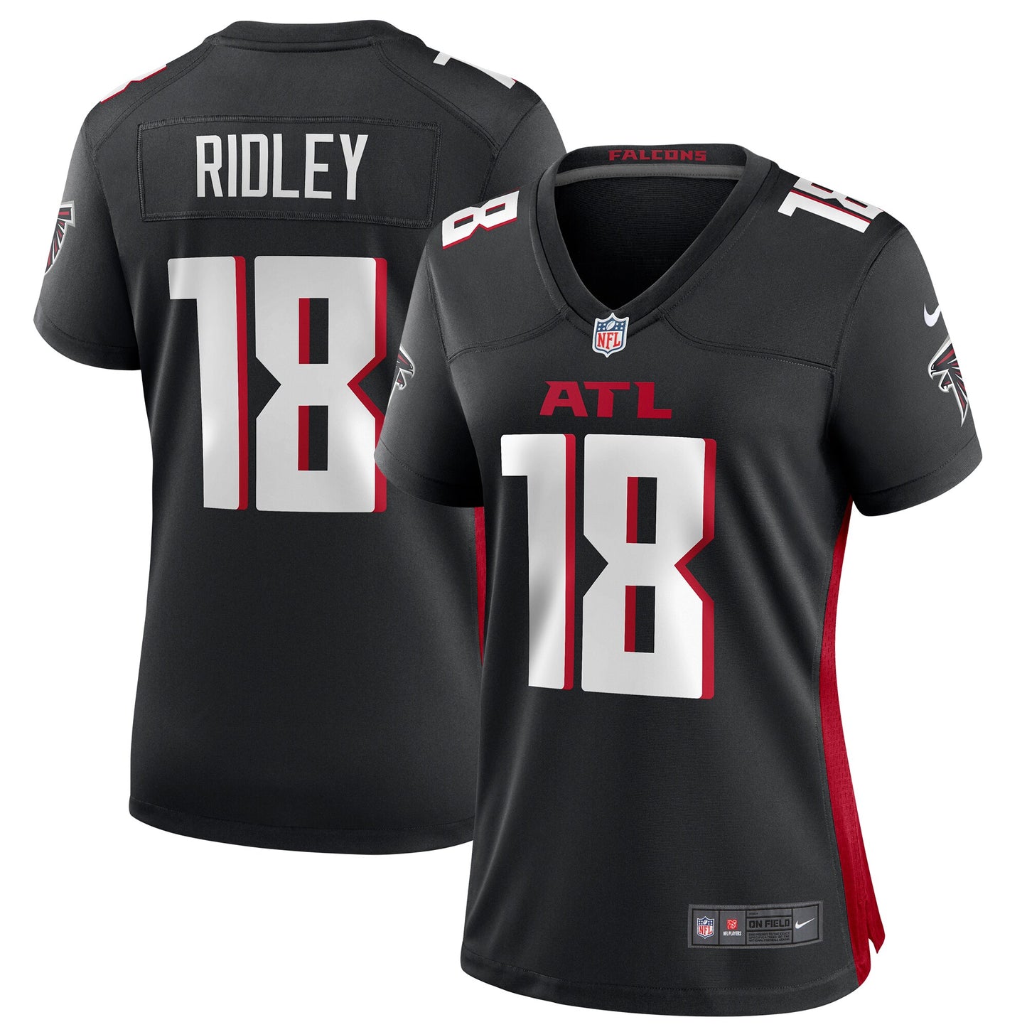 Calvin Ridley Atlanta Falcons Nike Women's Game Jersey - Black